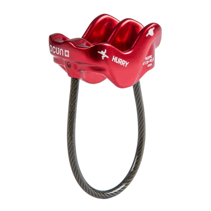 Zestaw asekuracyjny EAGLE SG + HURRY - red